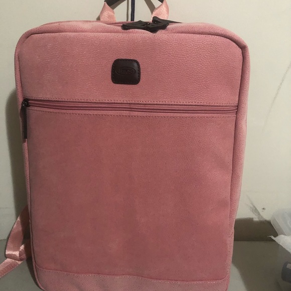 Milano Bric’s backpack. Pink. Rare. 30x39x11cm - Picture 2 of 12